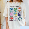 Today I Feel Shirt, Current Mood T-shirt, Anger Joy Sadness, Emotions Shirt, Mental Health, Speech Therapy Shirt Hoodie,...