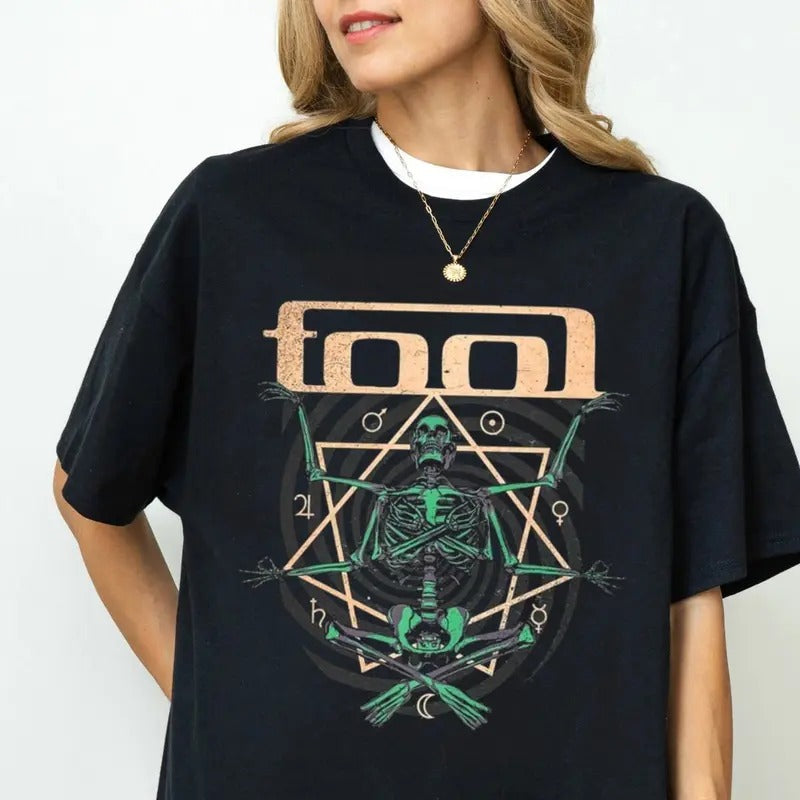 Tooll Vintage T Shirt, Alternative Shirt, Metal Music Hoodie, Metal Concert Outfit, Unisex Sweater Pullover Tee Sweatshirt