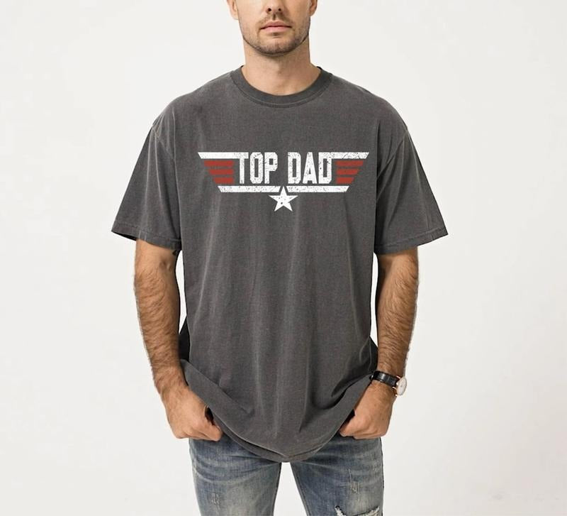 Top Dad Tee Shirt, Best Dad Ever Sweatshirt, Best Daddy T-Shirt, Father's Day Gift, Gift For Papa, Gift From Daughter Hoodie