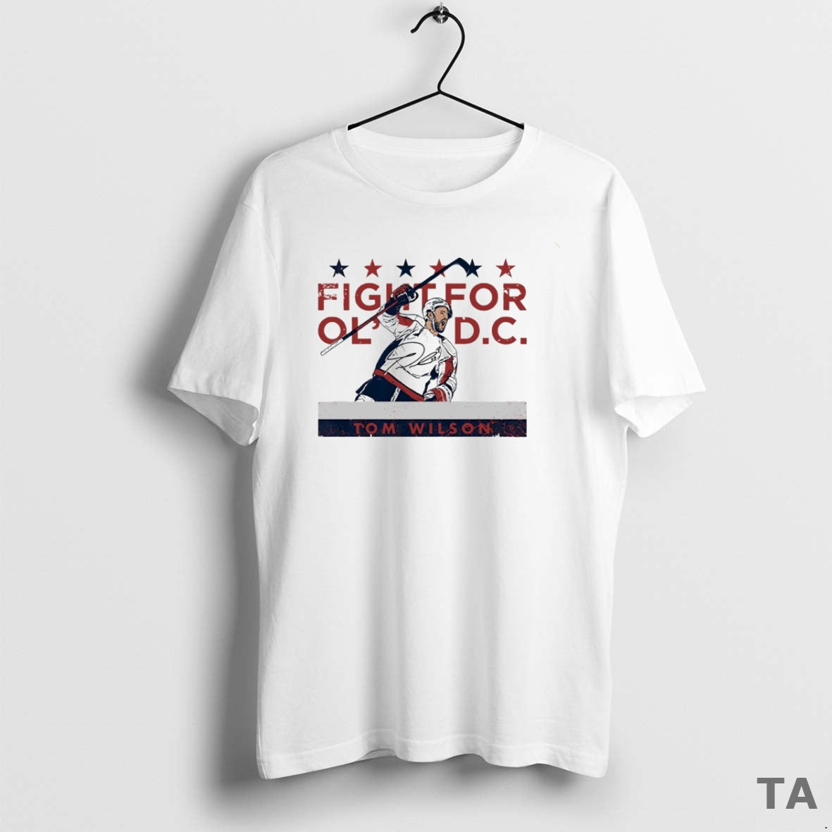 Top Fight For Old Dc Tom Wilson Washington Capitals Hockey Circle T Shirt Sweater Hoodie, Sweatshirt | ZylaModa.com