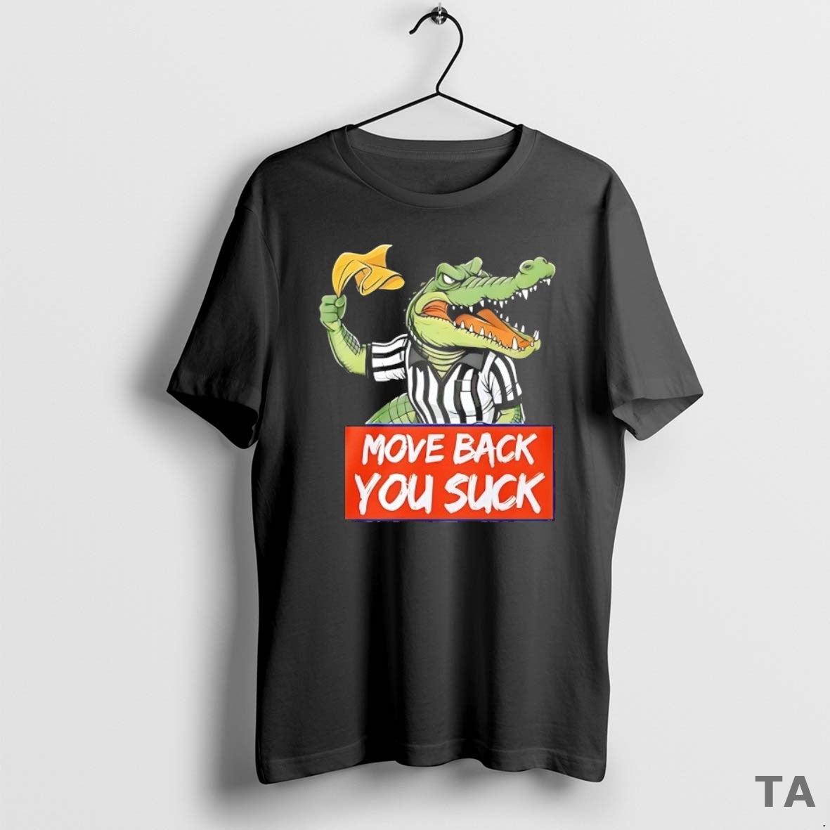 Top Gator Yellow Flag Move Back You Suck T Shirt Sweater Hoodie, Sweatshirt | ZylaModa.com