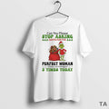 Top Grinch Can You Please Stop Santa For The Perfect Woman Circle T Shirt Sweater Hoodie, Sweatshirt | ZylaModa.com
