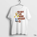 Top Homer Simpsons You Dont Win Friends With Salad Circle T Shirt Sweater Hoodie, Sweatshirt | ZylaModa.com