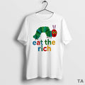 Top Hungry Caterpillar Eat The Rich Pride T Shirt Sweater Hoodie, Sweatshirt | ZylaModa.com