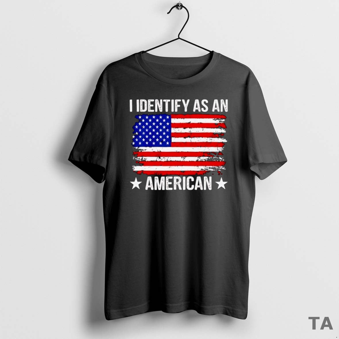Top I Identify As An American T Shirt Sweater Hoodie, Sweatshirt | ZylaModa.com