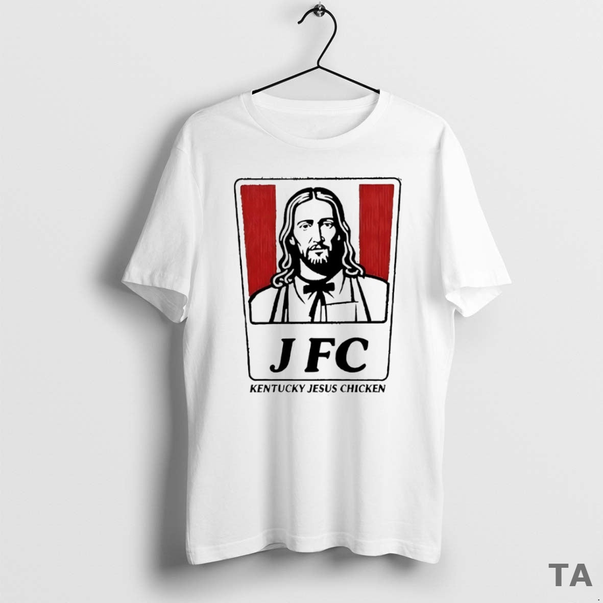 Top Jfc Kentucky Jesus Chicken Christmas Circle T Shirt Sweater Hoodie, Sweatshirt | ZylaModa.com