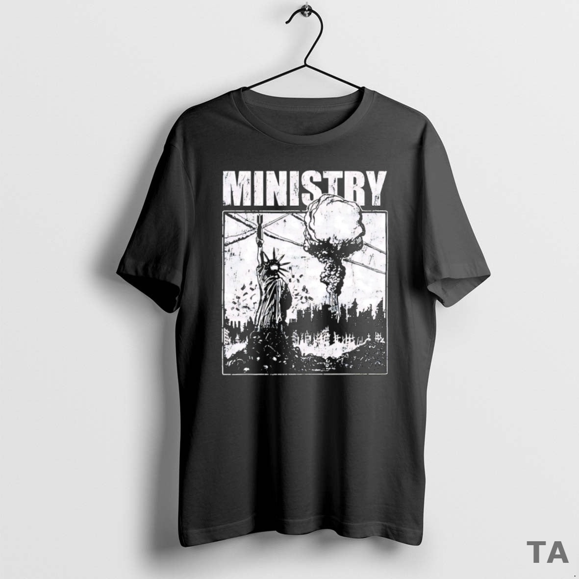 Top Ministry Statue Of Misery T Shirt Sweater Hoodie, Sweatshirt | ZylaModa.com