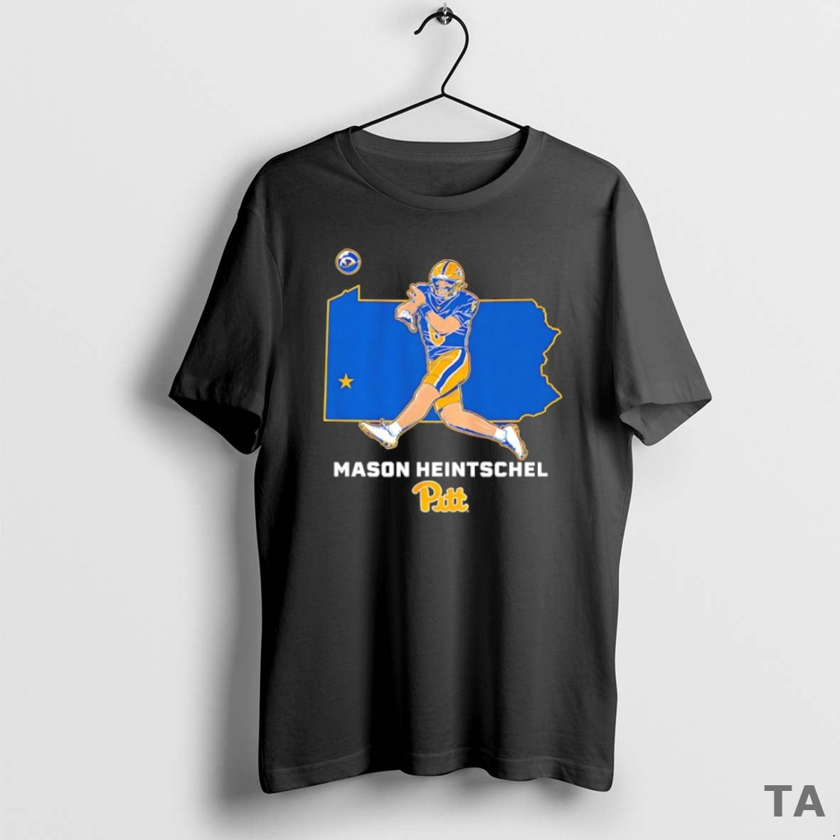 Top Pitt Panthers Football Mason Heintschel 6 State Star T Shirt Sweater Hoodie, Sweatshirt | ZylaModa.com