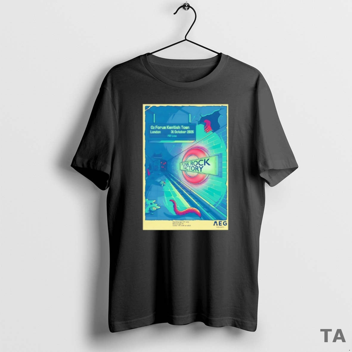 Top Punk Rock Factory Event London Uk On Oct 31 2025 T Shirt Sweater Hoodie, Sweatshirt | ZylaModa.com