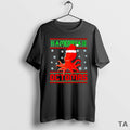 Top Santa Hat Octopus Merry Octomas Ugly Christmas T Shirt Sweater Hoodie, Sweatshirt | ZylaModa.com