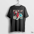 Top Skeleton Fuck Ai Support Human Artists T Shirt Sweater Hoodie, Sweatshirt | ZylaModa.com