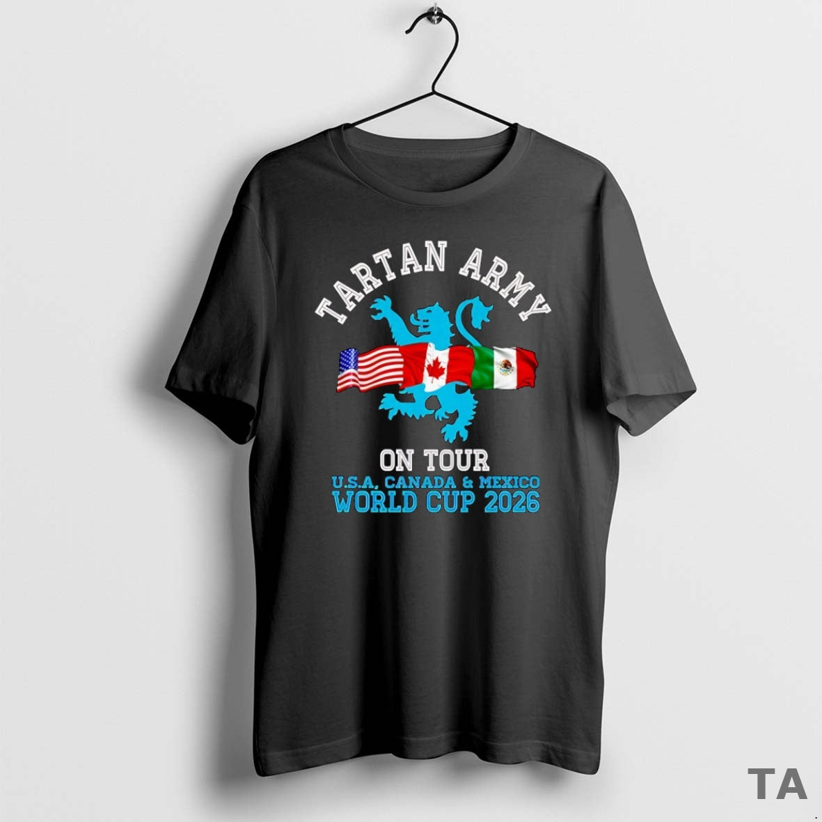 Top Tartan Army On Tour Scotland World Cup 2026 T Shirt Sweater Hoodie, Sweatshirt | ZylaModa.com