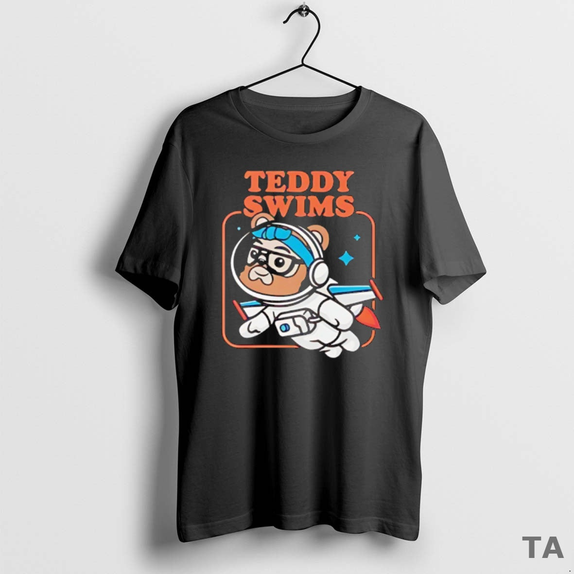 Top Teddy Swims Astronaut T Shirt Sweater Hoodie, Sweatshirt | ZylaModa.com