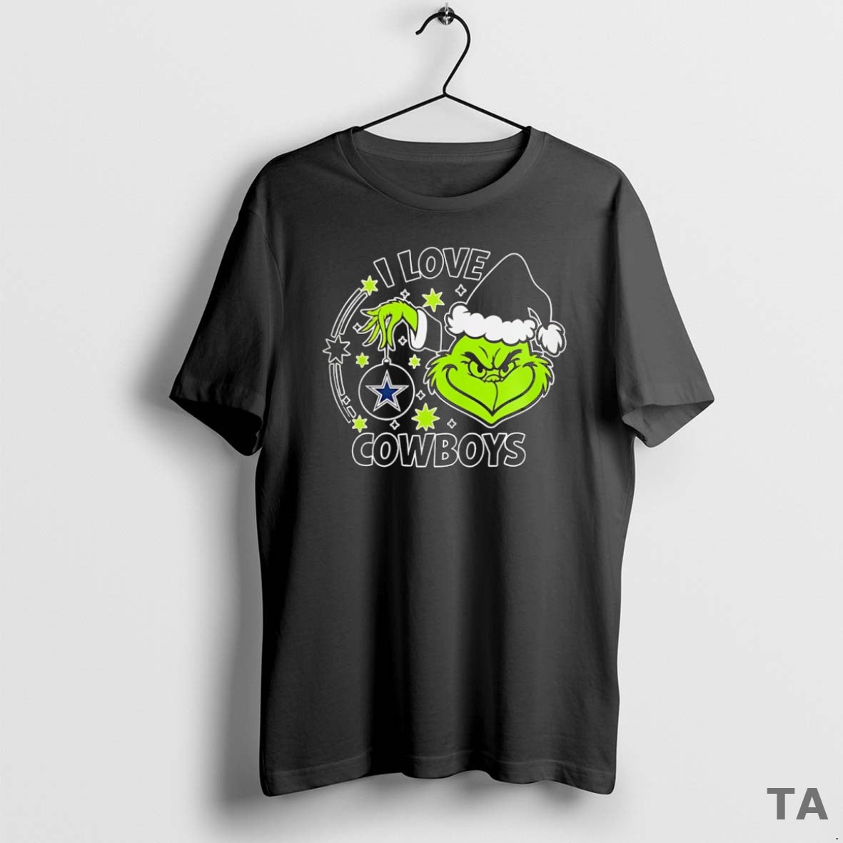 Top The Grinch I Love Dallas Cowboys Christmas 2025 T Shirt Sweater Hoodie, Sweatshirt | ZylaModa.com