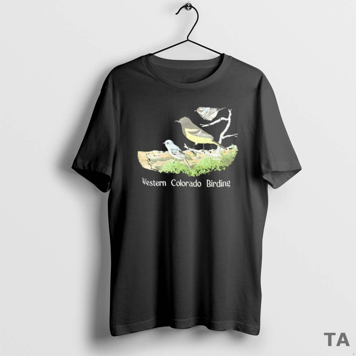 Top Thress Wagtail Tyrant Bird Western Colorado Birding T Shirt Sweater Hoodie, Sweatshirt | ZylaModa.com