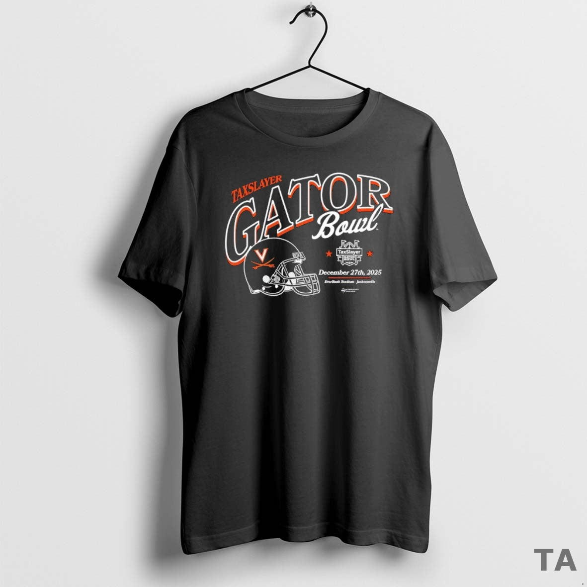 Top Virginia Cavaliers 2025 Taxslayer Gator Bowl Helmet T Shirt Sweater Hoodie, Sweatshirt | ZylaModa.com
