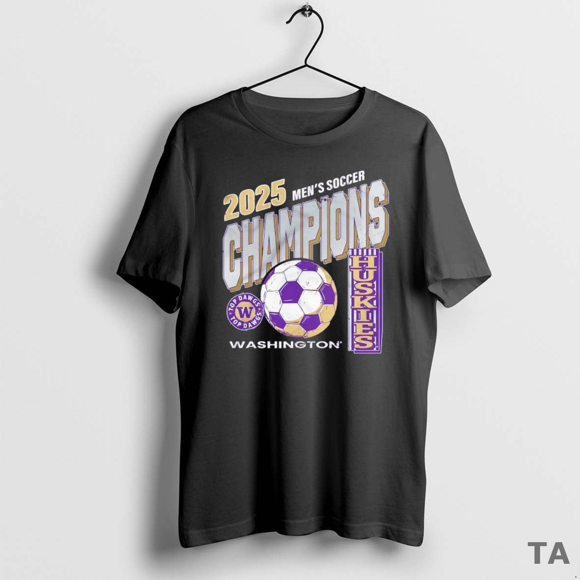 Top Washington Huskies 2025 Mens Soccer Champions T Shirt Sweater Hoodie, Sweatshirt | ZylaModa.com