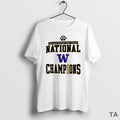 Top Washington Huskies 2025 Ncaa Division I Mens Soccer National Champions Circle T Shirt Sweater Hoodie, Sweatshirt