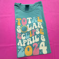 Total Solar Eclipse Comfort Colors T-Shirt Hoodie, Sweatshirt | ZylaModa.com