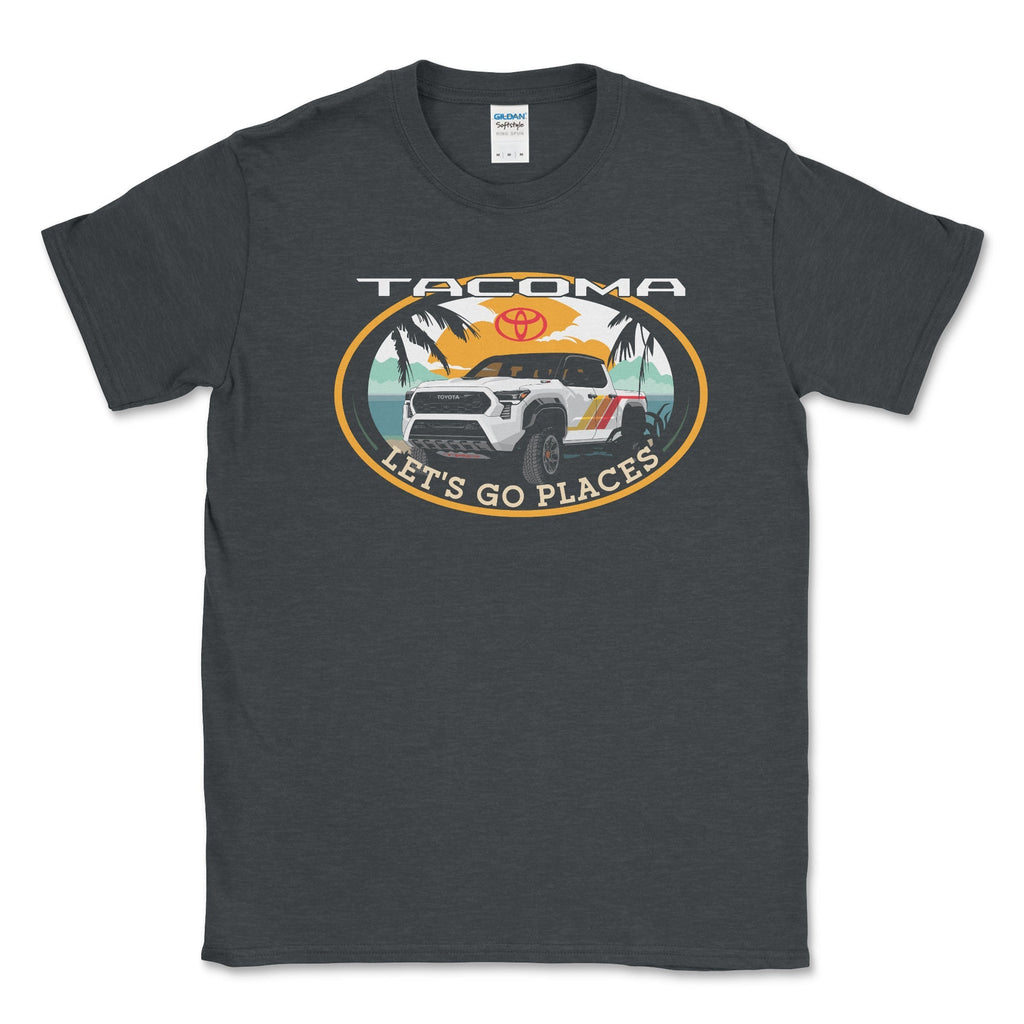 Toyota Tacoma Let's Go Places Pick-Up Truck Beach Tee Hoodie, Sweatshirt | ZylaModa.com (Image 4)