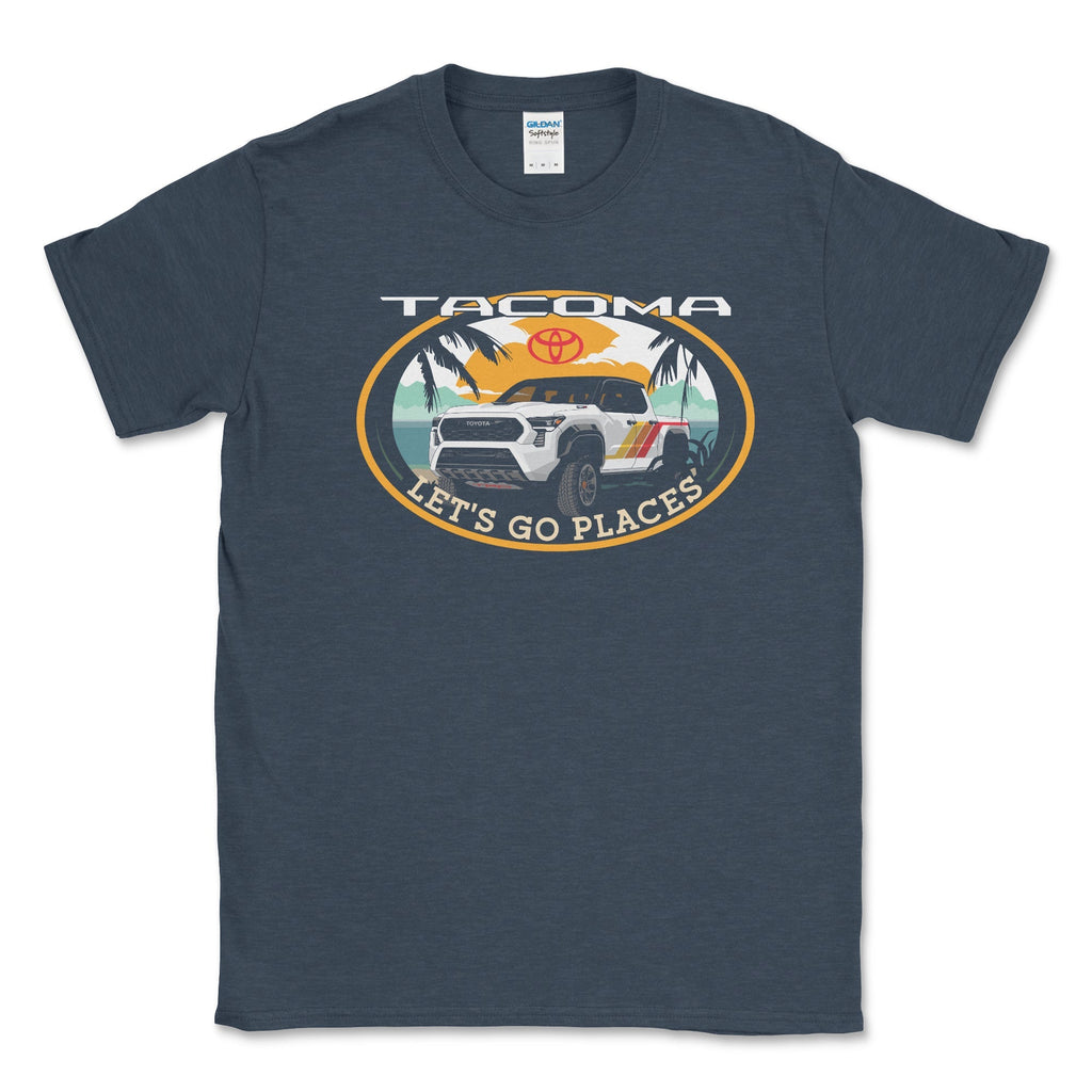 Toyota Tacoma Let's Go Places Pick-Up Truck Beach Tee Hoodie, Sweatshirt | ZylaModa.com (Image 3)
