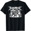 Trash Metal, Opossum Raccoon Metal Music Possum Rocker T-Shirt made in us Hoodie, Sweatshirt | ZylaModa.com