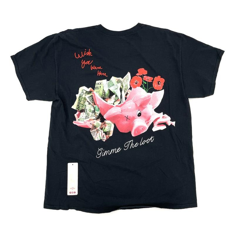Travis Scott Astroworld Barclays Pig Black T-Shirt (93665-256) Men's Size S-XL Hoodie, Sweatshirt | ZylaModa.com