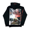 Travis Scott Bird's Eye View Fear the Flock Black Hoodie (93665-512) Size S-XXL Casual Man T-Shirts, Sweatshirt