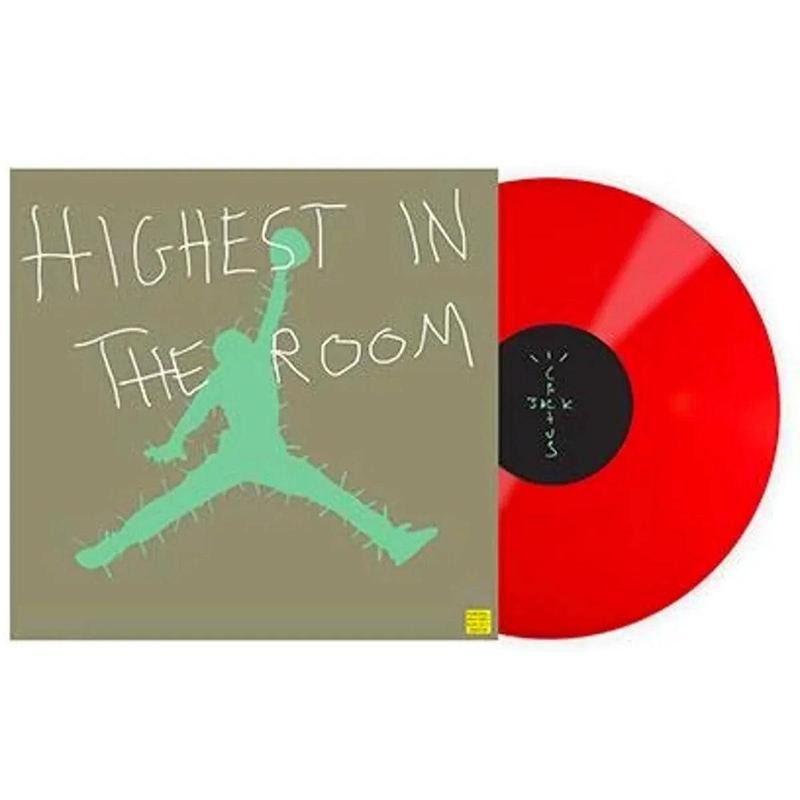 Travis Scott Highest In The Room Cover III Vinyl T-Shirts, Hoodie, Sweatshirt | ZylaModa.com