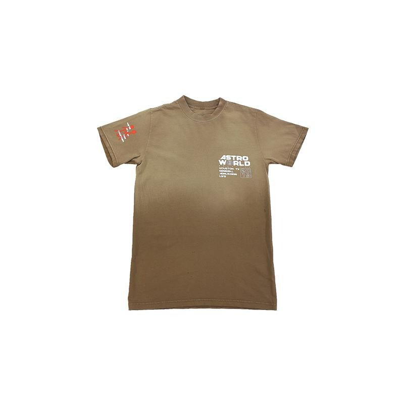 Travis Scott Official Souvenir Tee Brown (93665-363) Size S-2XL Hoodie, Sweatshirt | ZylaModa.com
