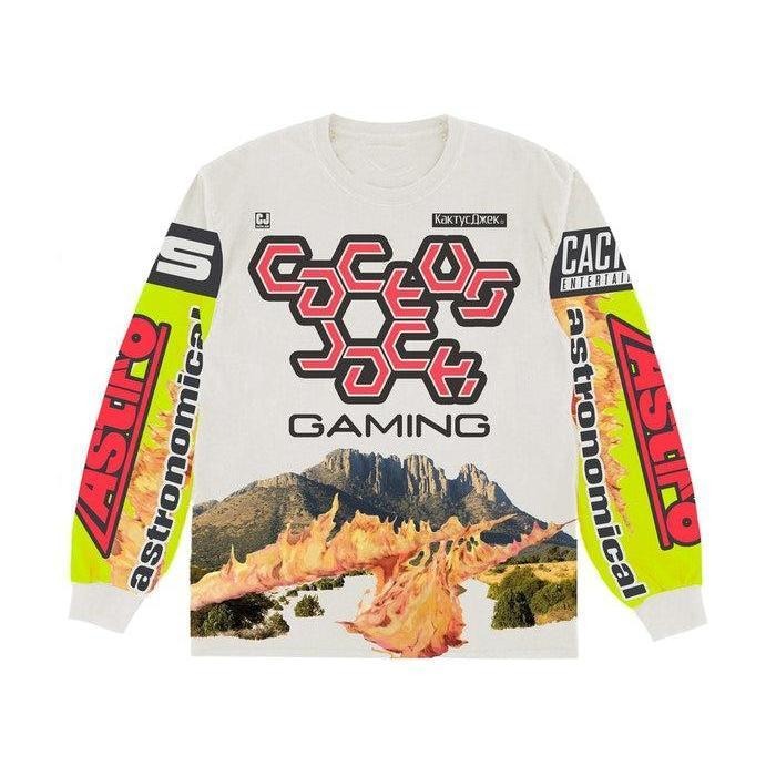 Travis Scott The Scotts CJ Gaming Long Sleeve Tee (CJFN-LS47) Men's Size S-2XL Hoodie, Sweatshirt | ZylaModa.com