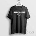Trending Atlanta Falcons 2026 Head Coach Kevin Stefanski Logo Double Sided Graphic Premium T Shirts Hoodie, Sweatshirt