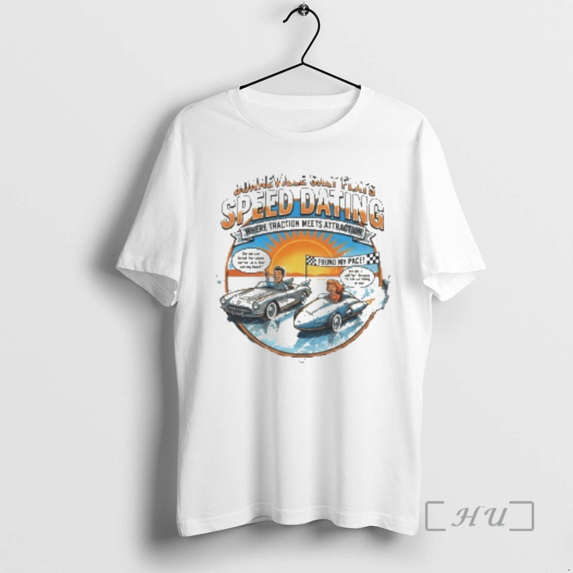 Trending Car Bonneville Salt Flats Speed Dating Classic T-Shirts, Hoodie, Sweatshirt | ZylaModa.com