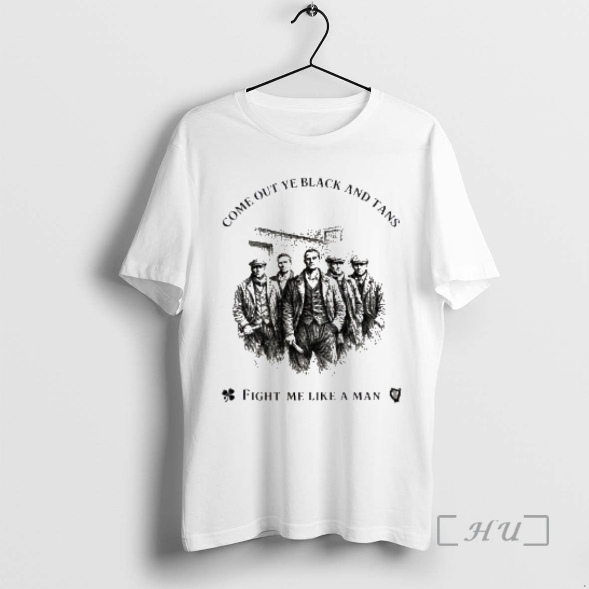 Trending Come Out Ye Black And Tans Fight Me Like A Man Premium T Shirts Hoodie, Sweatshirt | ZylaModa.com