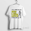 Trending Cowboy All Men Do Is Pee Loud And Lie T-Shirts, Hoodie, Sweatshirt | ZylaModa.com