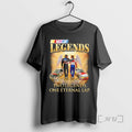 Trending Dale Earnhardt And Greg Biffle Nascar Legends Two Legends One Eternal Lap Premium T-Shirts, Hoodie, Sweatshirt