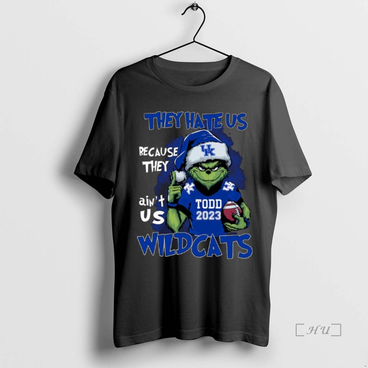 Trending Grinch Kentucky Wildcats They Hate Us Because They Aint Us Christmas 2025 Premium T-Shirts, Hoodie, Sweatshirt