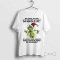 Trending Grinch Santa My Goal In Life Is To Piss Off At Least One Person T-Shirts, Hoodie, Sweatshirt | ZylaModa.com