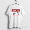 Trending Hello Im Horny Logo T-Shirts, Hoodie, Sweatshirt | ZylaModa.com