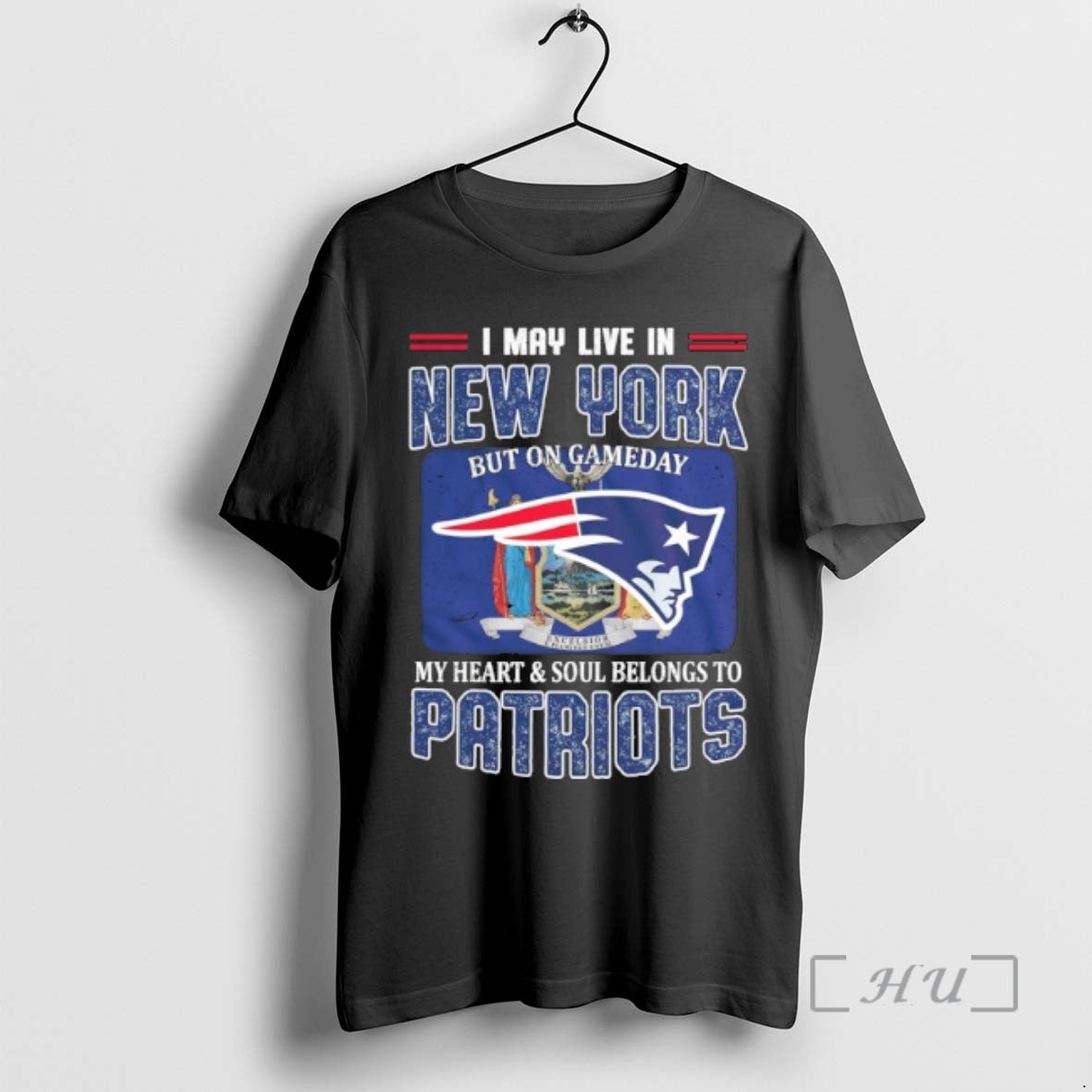 Trending I May Live In New York But On Gameday My Heart Soul Belongs To T-Shirts, Hoodie, Sweatshirt | ZylaModa.com