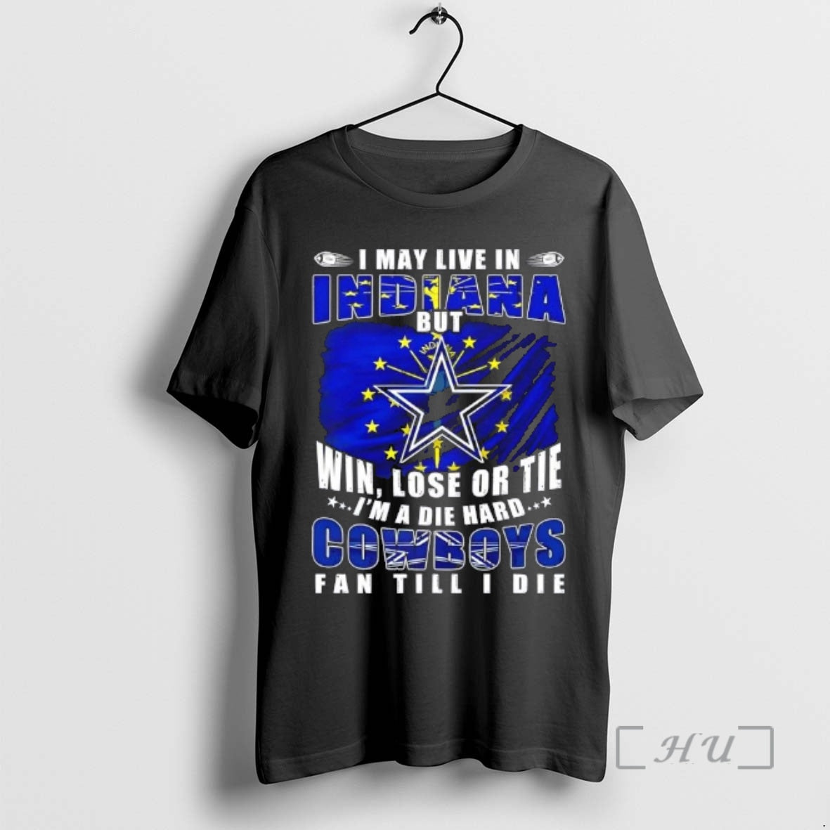Trending I May Live In Indiana But Win Lose Or Tie Im A Die Hard T-Shirts, Hoodie, Sweatshirt | ZylaModa.com