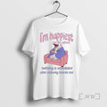 Trending Im Happiest When Nothing Is Scheduled And Nobody Needs Me Premium T Shirts Sweater Hoodie, Sweatshirt | ZylaModa.com