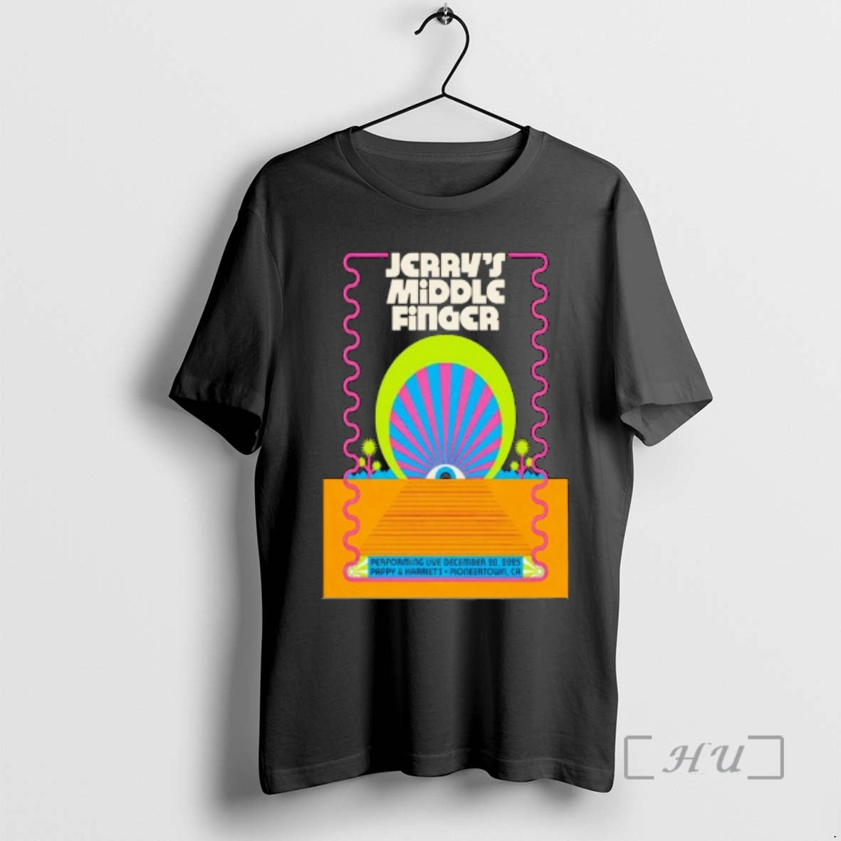 Trending Jerrys Middle Finger Dec 20th Pioneertown Ca T-Shirts, Hoodie, Sweatshirt | ZylaModa.com