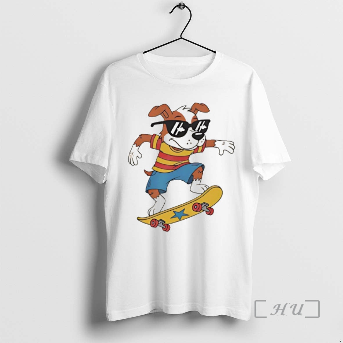 Trending Skateboarding Dog Cartoon T-Shirts, Hoodie, Sweatshirt | ZylaModa.com