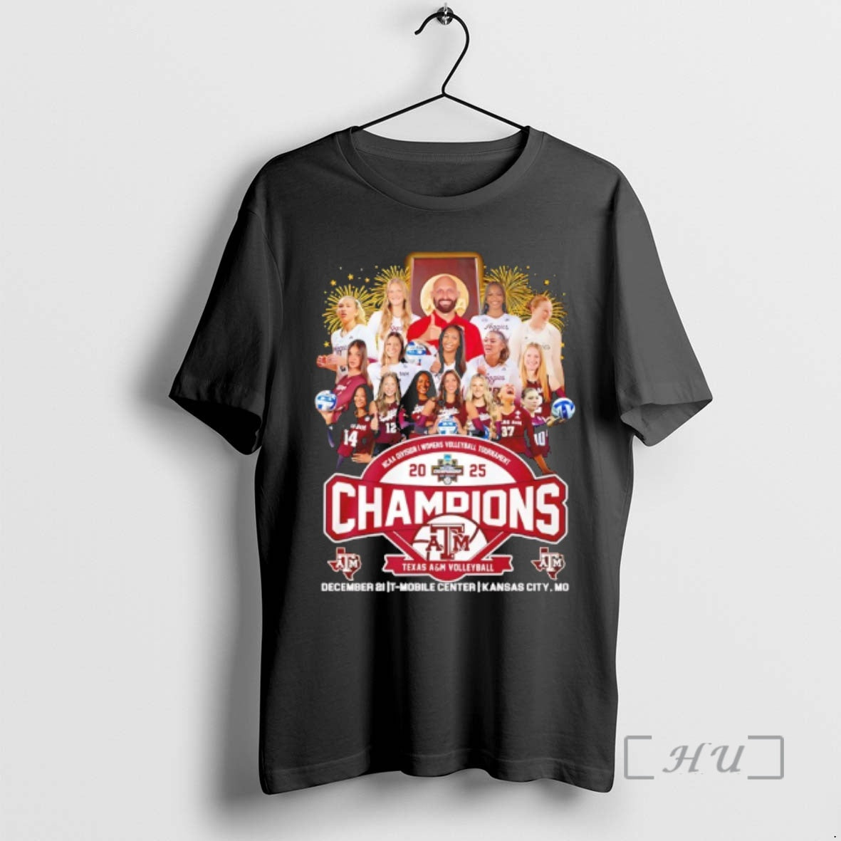 Trending Texas Am Aggies 2025 Ncaa Womens Volleyball National Champions All Team Premium T Shirts Hoodie, Sweatshirt