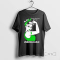 Trending Traumatic Brain Injury Warrior Unbreakable Black T-Shirts, Hoodie, Sweatshirt | ZylaModa.com