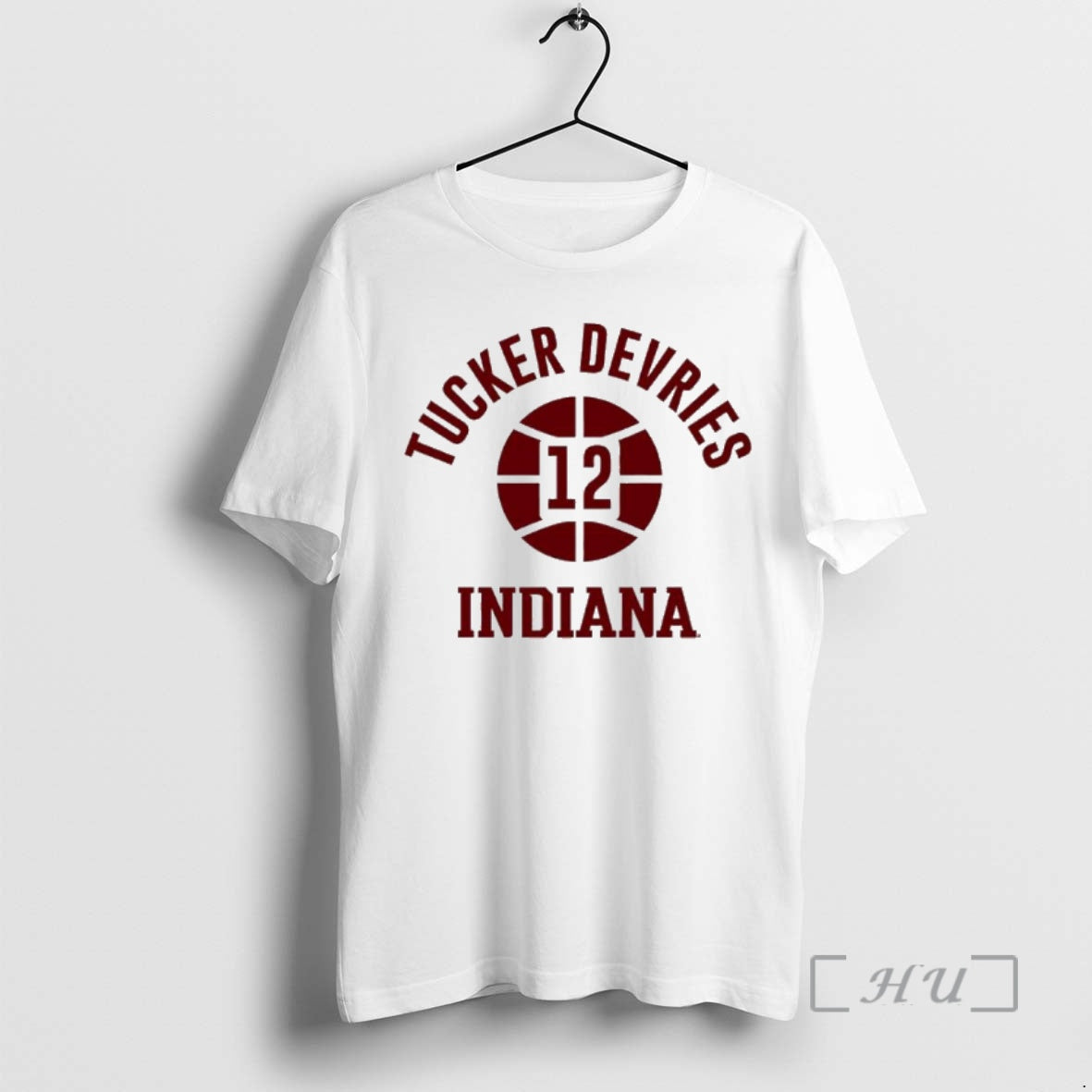 Trending Tucker Devries Name Number Ball Indiana Basketball T-Shirts, Hoodie, Sweatshirt | ZylaModa.com