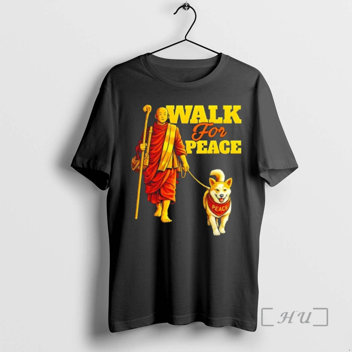 Trending Walk For Peace Walking Monks And Aloka Dog T-Shirts, Hoodie, Sweatshirt | ZylaModa.com
