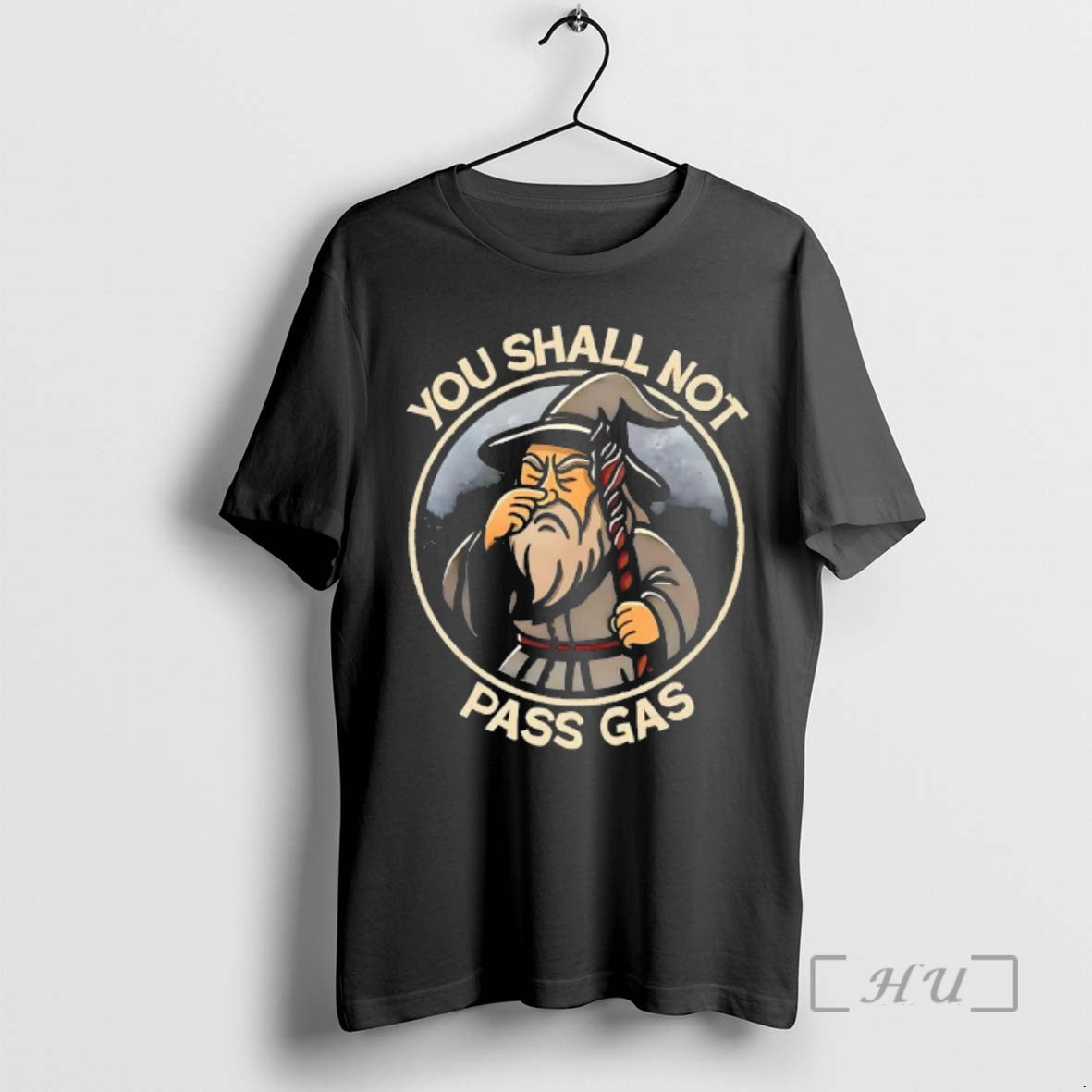 Trending Wizard You Shall Not Pass Gas Cartoon T-Shirts, Hoodie, Sweatshirt | ZylaModa.com