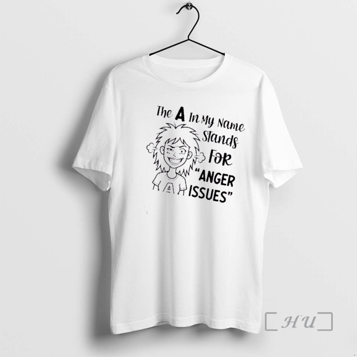 Trending Women The A In My Name Stands For Anger Issues Premium T Shirts Sweater Hoodie, Sweatshirt | ZylaModa.com